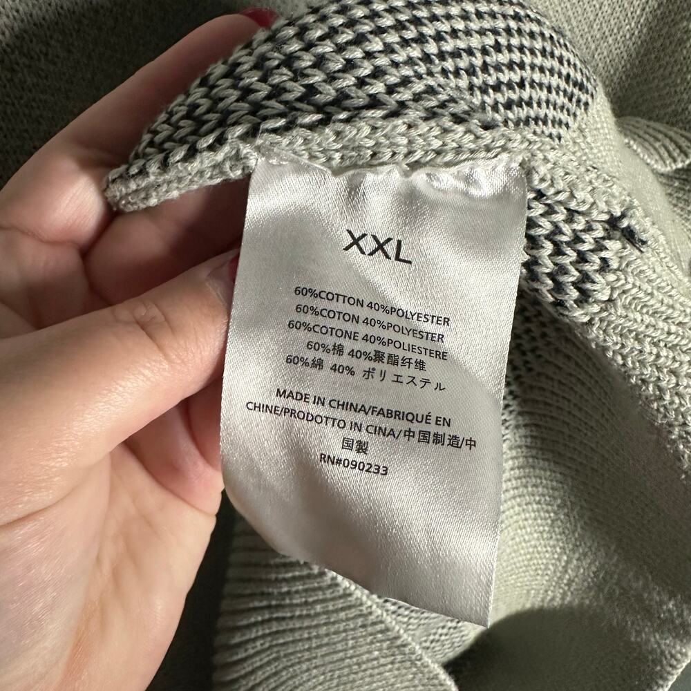 Fear of God Essentials Men's FW21 Knit Pullover Sweater Green Concrete Size XXL - Picture 11 of 16